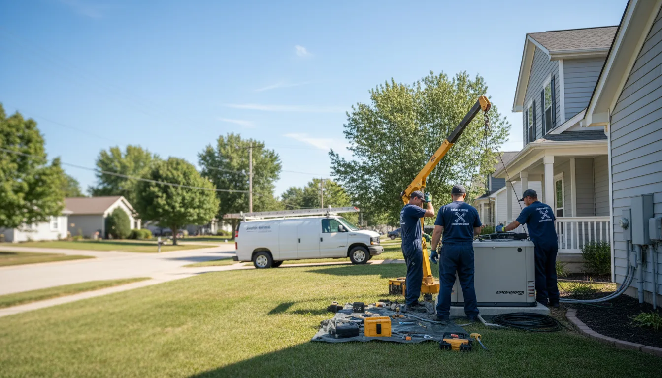Generator Installation in Meservey, IA near me